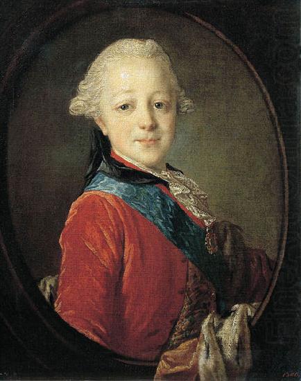 Emperor Paul I as a Child, Fyodor Rokotov